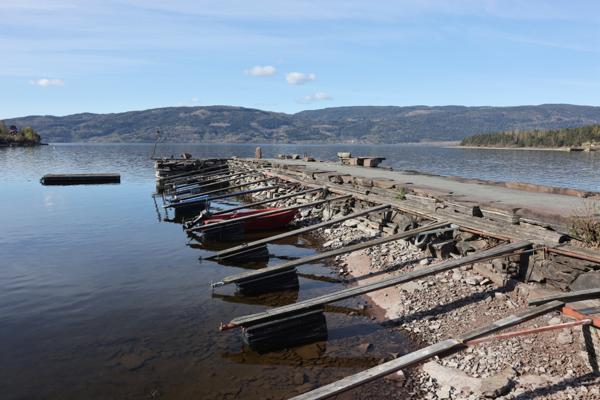 Det er svært lite vann i store deler av Norge nå. Her fra Tyrifjorden. Foto: Ørn E. Borgen / NTB