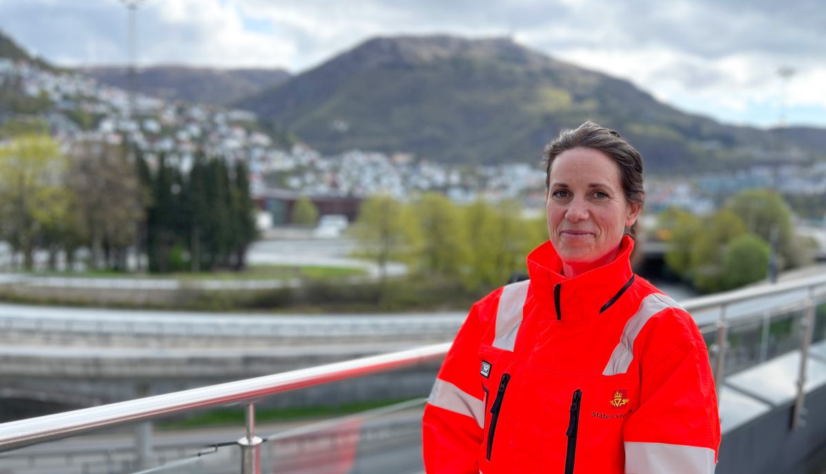 Prosjektsjef Katrine Sælensminde Erstad. Foto: Sunniva L. Seterås, Statens vegvesen.