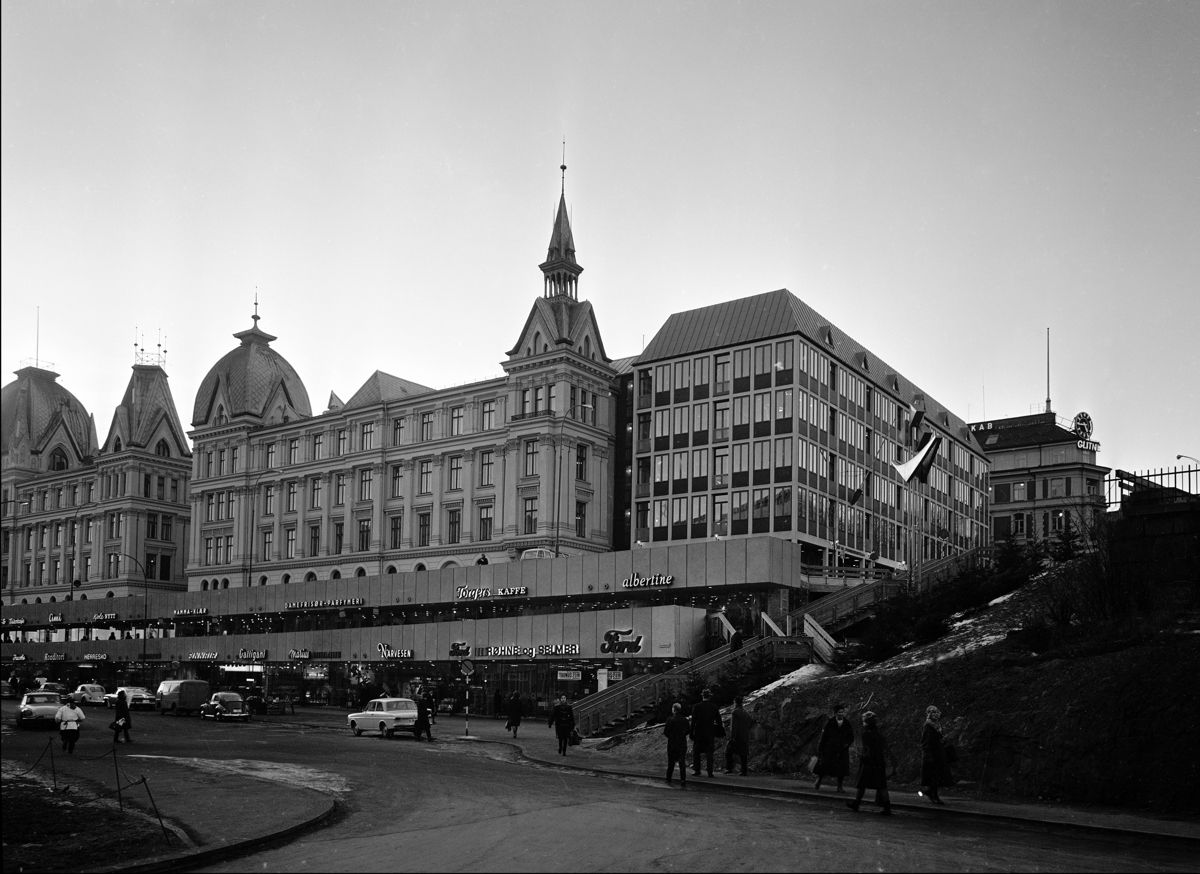 Victoria terrasse fotografert i 1965. Foto: Laurvik / NTB