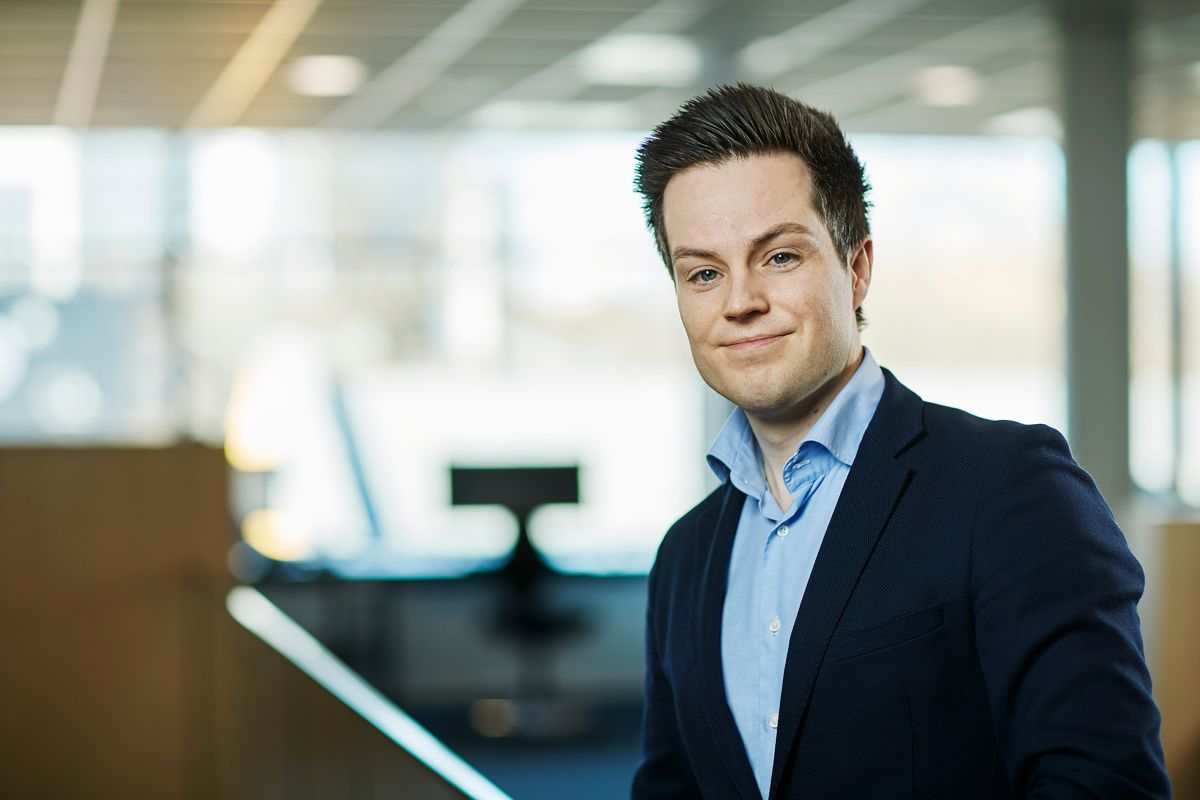 Tomas Kjendlie, regiondirektør i Skanska Oslo Boligproduksjon. Foto: Skanska