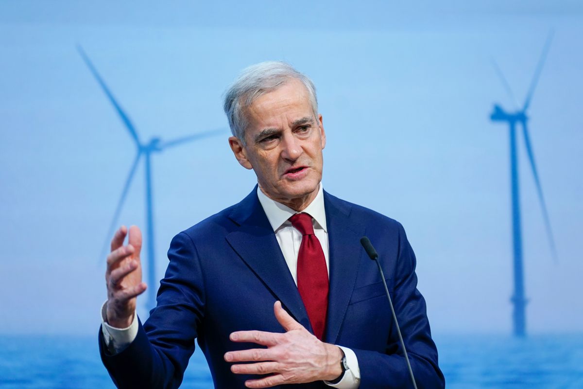 Statsminister Jonas Gahr Støre (Ap) mener CO2-fangst er den eneste realistiske måten å kutte CO2-utslipp fra industrier som avfallshåndtering. Foto: Lise Åserud / NTB