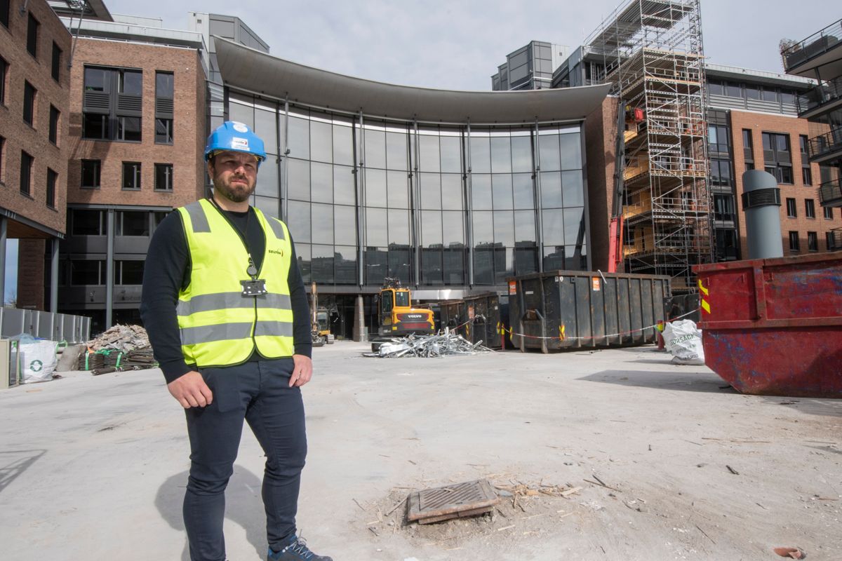 Prosjektleder Jonny Fjeldstad i Seltor vedgår at de har en stor og krevende jobb foran seg på Filipstad Brygge, men at de er på faglig og erfaringsmessig solid grunn.