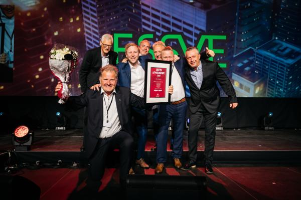Essve Norge ble kåret til årets Byggmakker-leverandør i stor klasse. Foto: Byggmakker