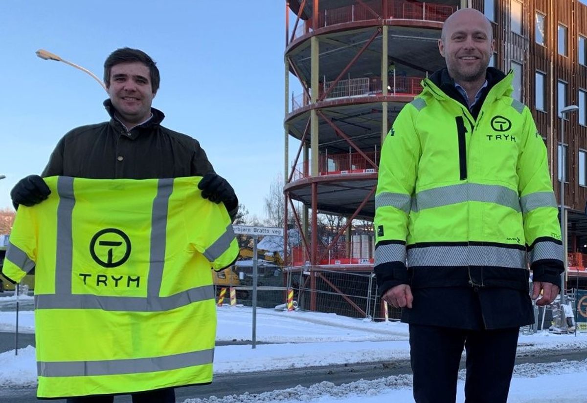 Robert Skjervstad (daglig leder) og Eivind Svarva (avdelingsleder). Foto: Trym