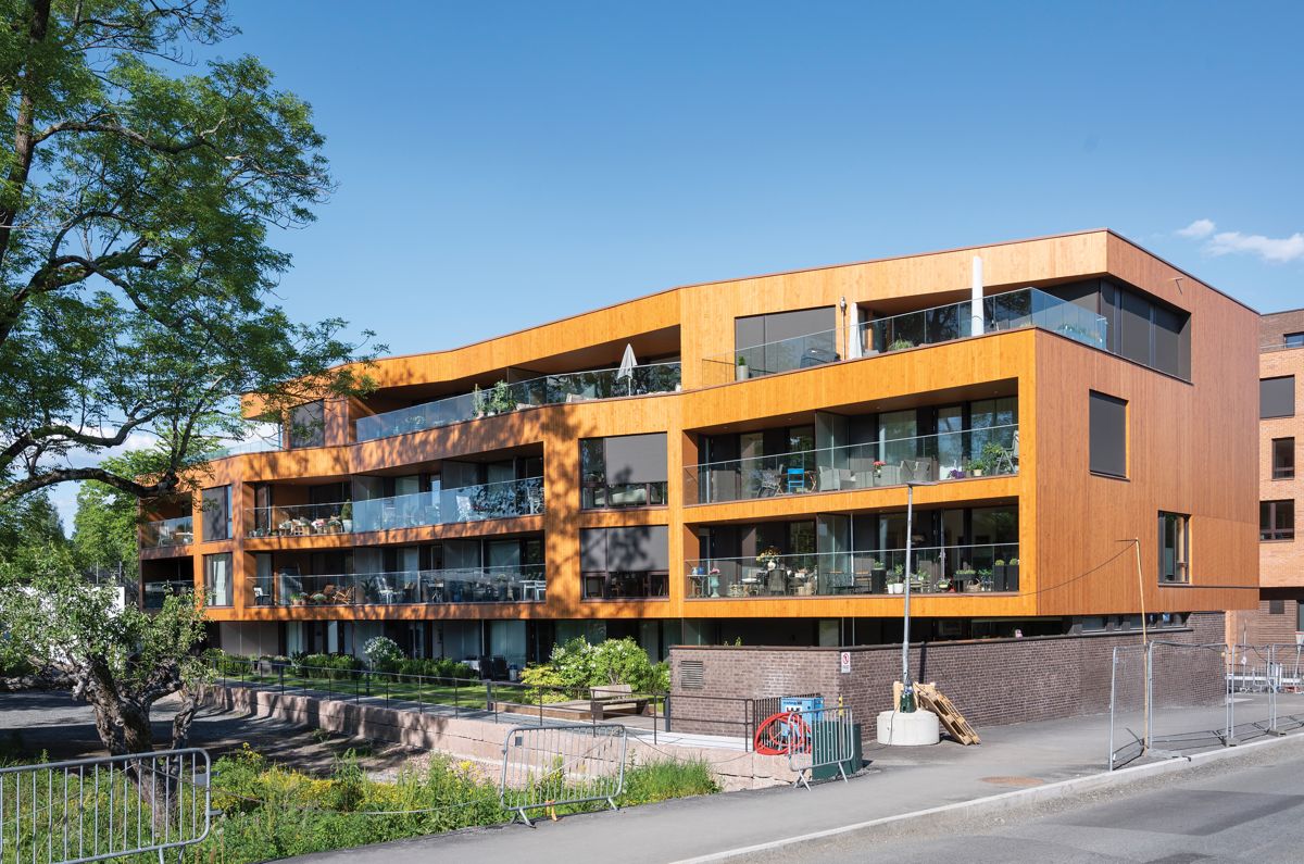 Meglergården og Villa P på Bekkestua, 6.6.2022
Foto: Trond Joelson, Byggeindustrien