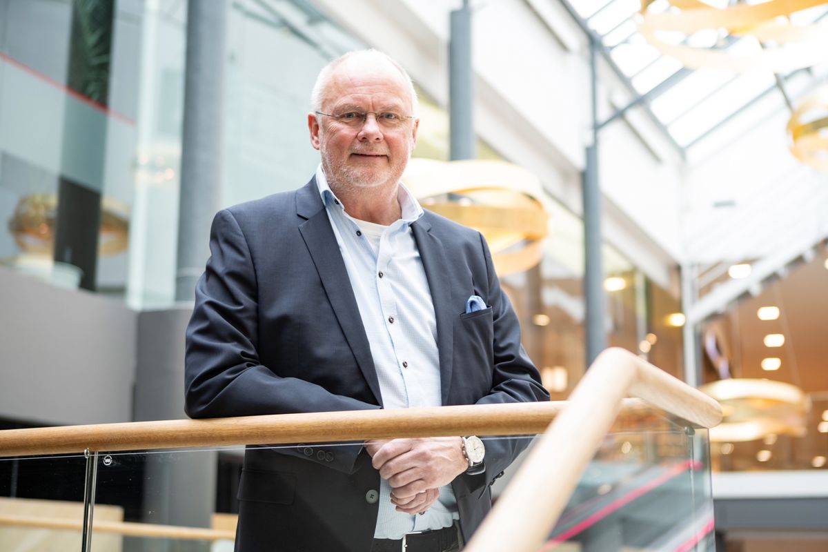 Direktør Bjørn Glenn Hansen i Glass og Fasadeforeningen. Foto: Glass og Fasadeforeningen.