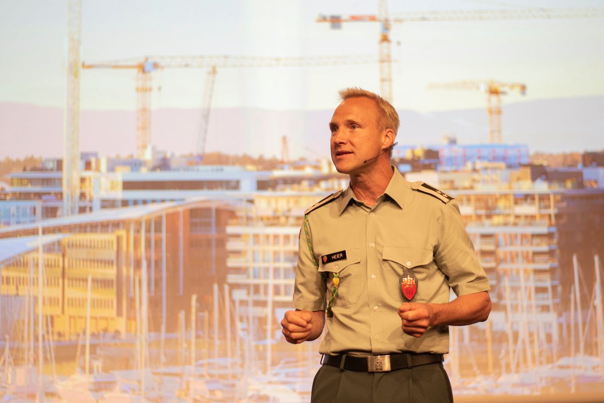 Oberstløytnant Tormod Heier ved Forsvarets Høgskole. Foto: Sindre Sverdrup Strand