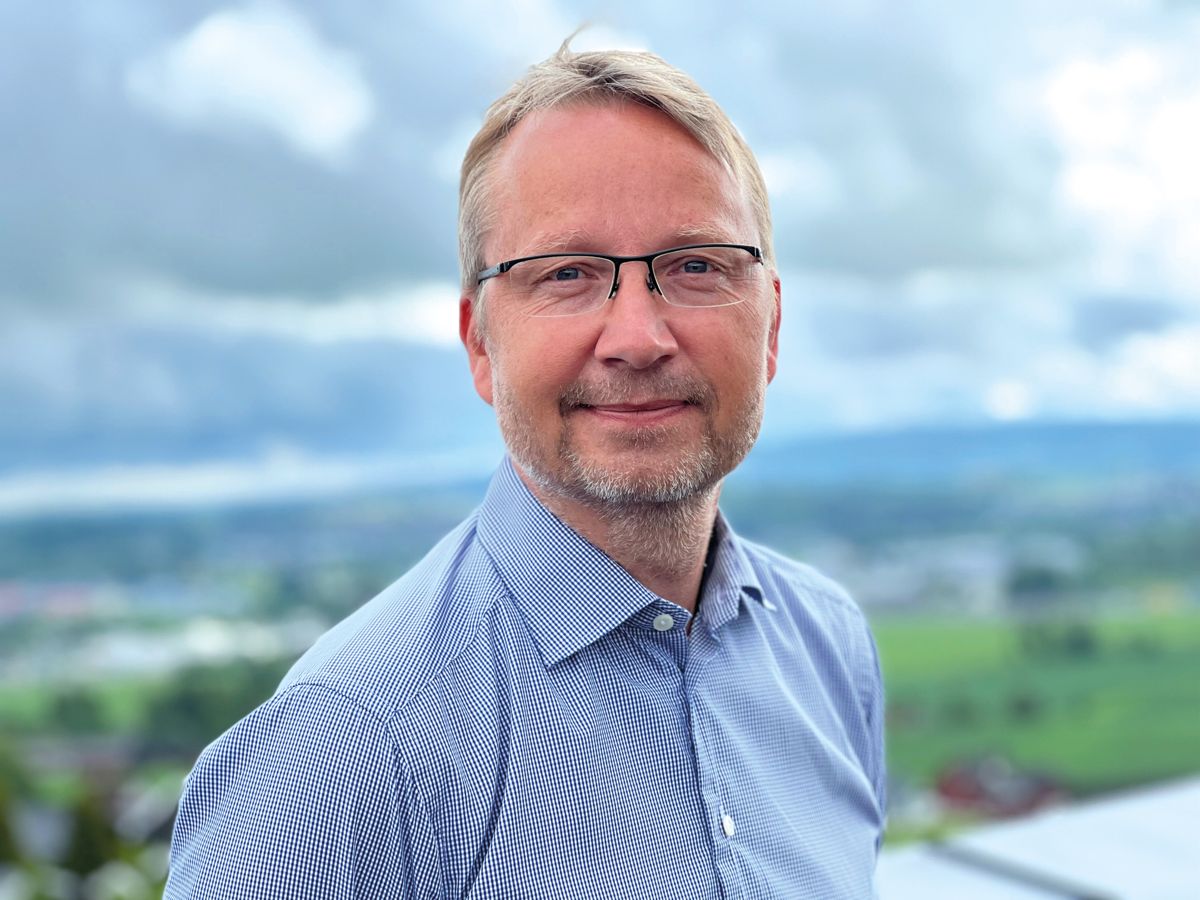 Alex Kristensen, administrerende direktør i Sika Norge. Foto: Arve Brekkhus