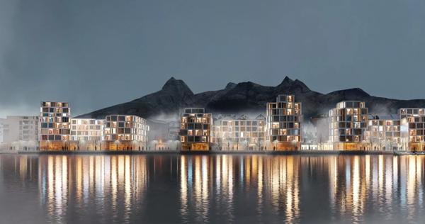 Molobyen er et nytt boligprosjekt i Bodø som skal bygges av Consto Nord.