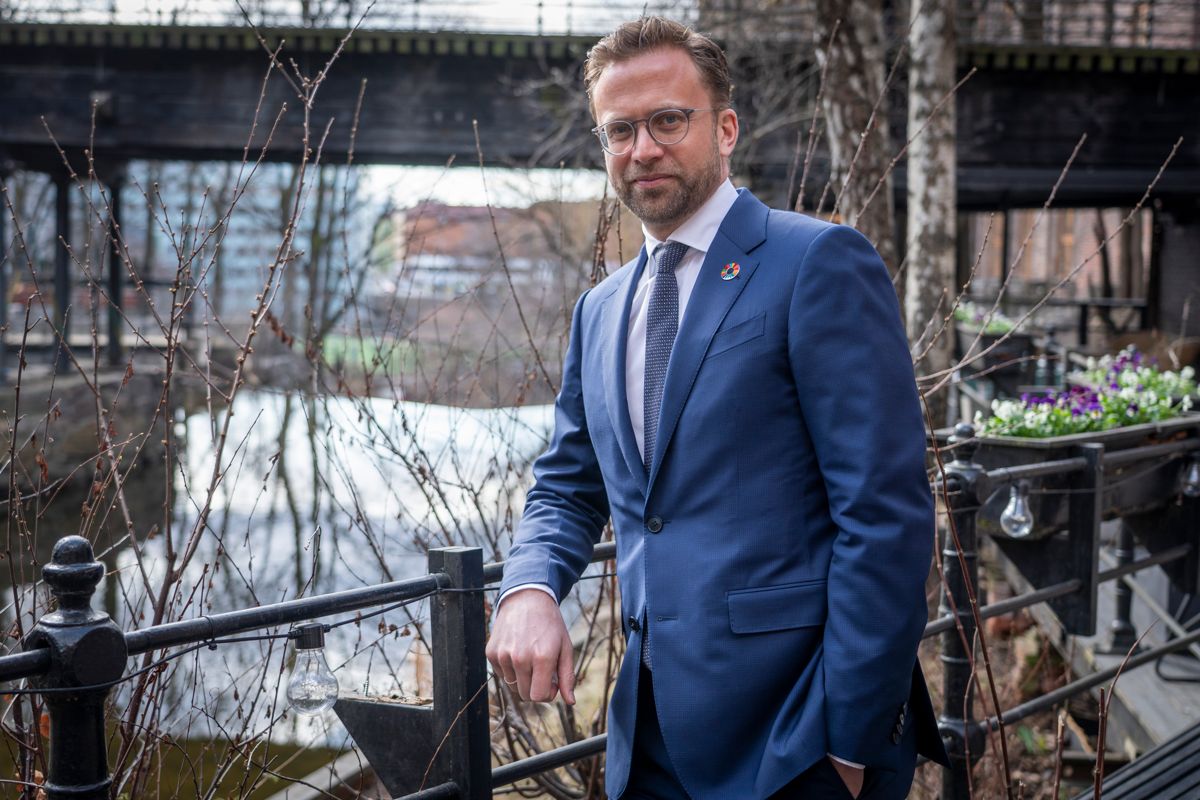 Energi- og miljøpolitisk talsperson Nikolai Astrup i Høyre. Foto: Heiko Junge / NTB