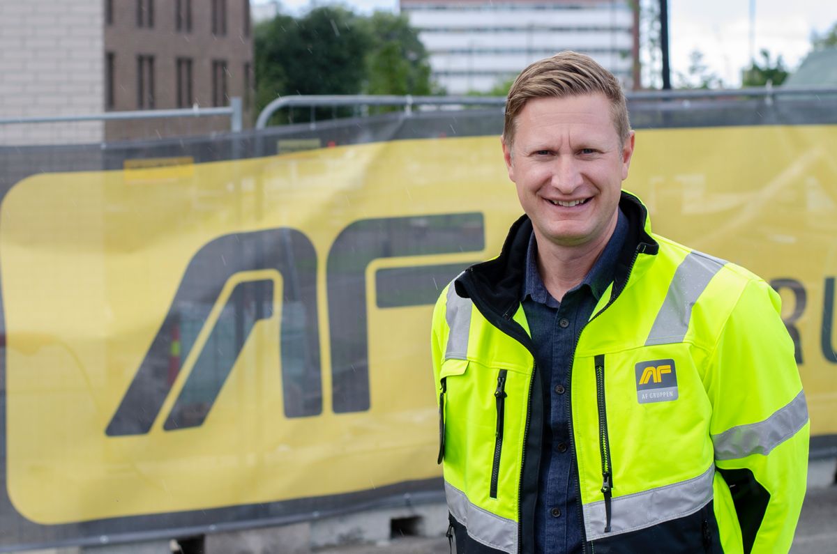 Amund Tøftum, konsernsjef i AF Gruppen. Foto: Sindre Sverdrup Strand