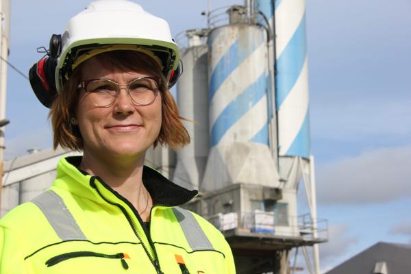Berit Gudding Petersen er valgt inn som ny styreleder i Norsk Betongforening. Foto: Svanhild Blakstad