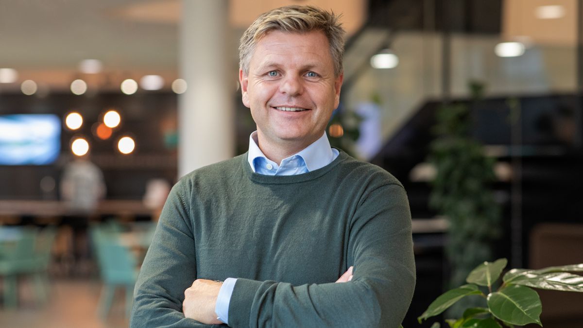 Tommy Jahnsen er ny sjef i Skanska Byggs distriktskontor i Drammen. Foto: Skanska