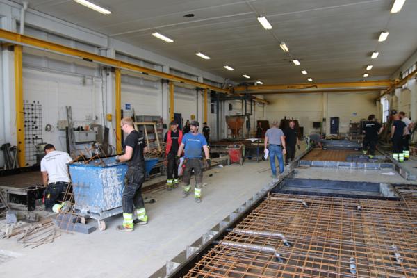 ElementPartner starter opp igjen produksjonen i de gamle lokalene til Opplandske Betongindustri på Dokka. Arkivfoto: Ådne Homleid