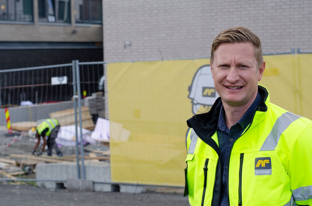 – Det er for stor variasjon i enhetenes prestasjoner, og vi er ikke tilfredse med samlet lønnsomhet i 2022, sier Amund Tøftum, konsernsjef i AF Gruppen. Foto: Sindre Sverdrup Strand