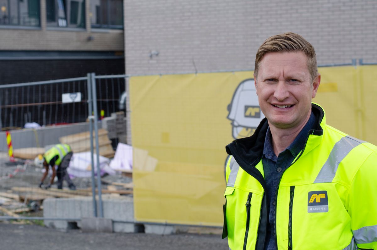 – Det er for stor variasjon i enhetenes prestasjoner, og vi er ikke tilfredse med samlet lønnsomhet i 2022, sier Amund Tøftum, konsernsjef i AF Gruppen. Foto: Sindre Sverdrup Strand