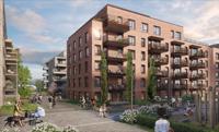 Veidekkes kontrakt omfatter byggingene av 84 leiligheter ved boligprosjektet Kvarteret i Lillestrøm.