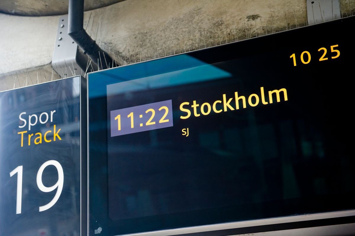 Reisetiden mellom Stockholm-Oslo kan bli på under fire timer hvis deler av jernbanestrekningen oppgraderes. Foto: Jon Olav Nesvold / NTB