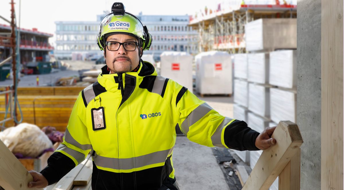 Konsernsjef i OBOS Daniel Kjørberg Siraj. Foto: Trygve Indrelid