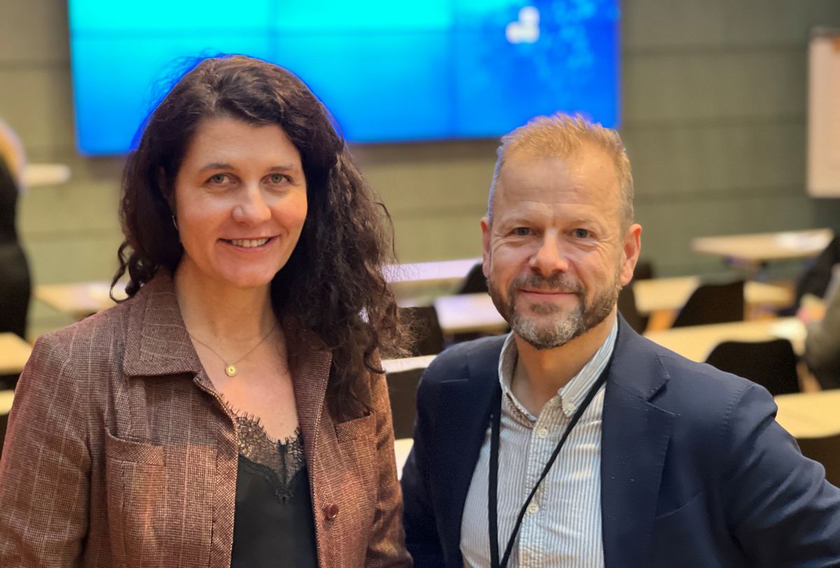 Katharina Bramslev, daglig leder i Grønn Byggallianse, og Heikki Eidsvoll Holmås, administrerende direktør i EBA, er tydelige på at byggenæringen er helt avgjørende om man skal lykkes i klimaarbeidet.