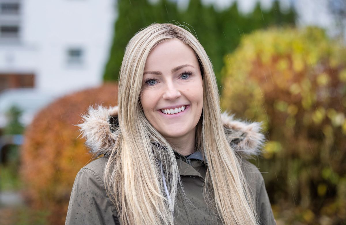 Elise Folkvord er ansatt som leder av Skanska Eiendomsutvikling i Stavanger. Foto: Skanska