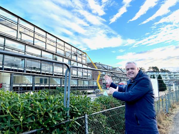 Administrerende direktør Runar Soltveit i Balkongentreprenøren. Foto: Balkongentreprenøren