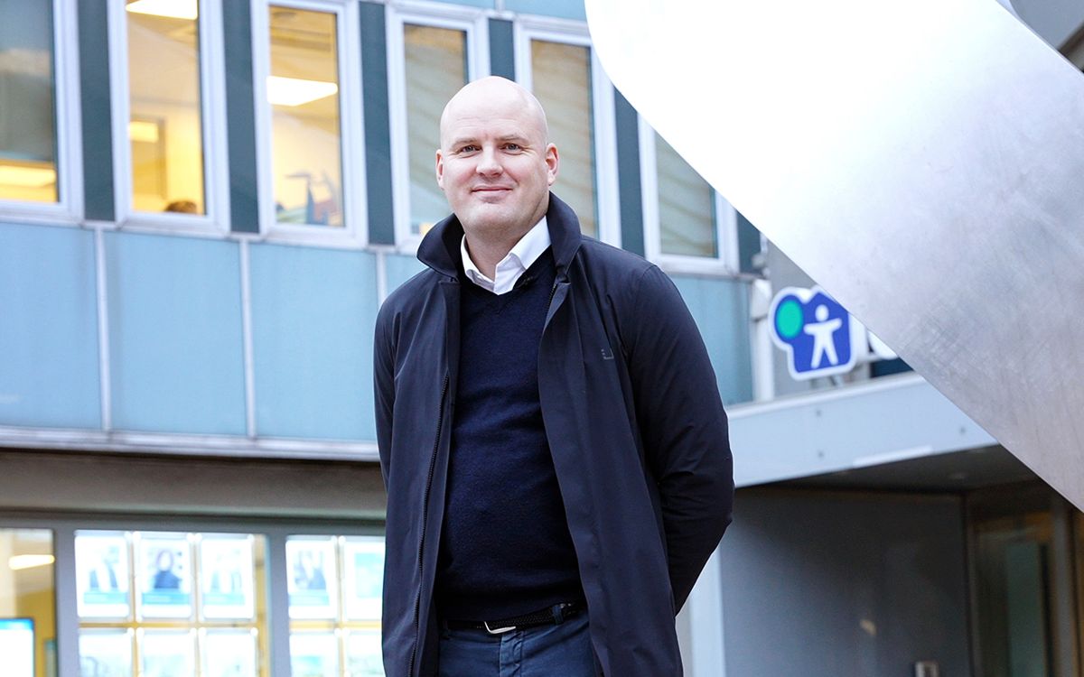 Steffen Brørby er ansatt som ny konserndirektør for HR og organisasjon i OBOS. Foto: OBOS
