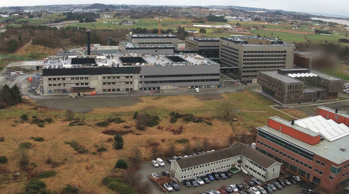 Foto: Nye Stavanger universitetssykehus/byggekamera.no