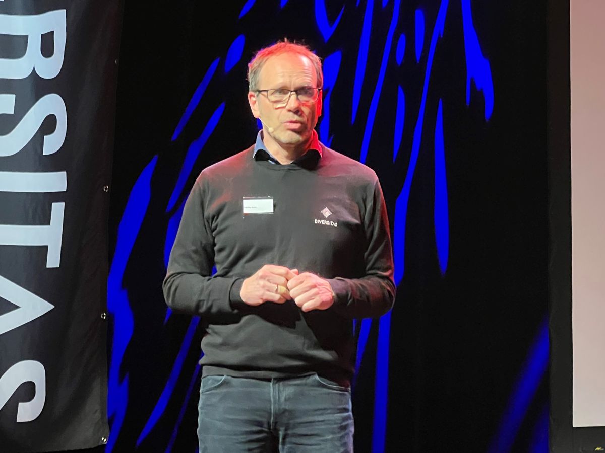 Styreleder Tom Ivar Myhre i Diversitas. Foto: Svanhild Blakstad