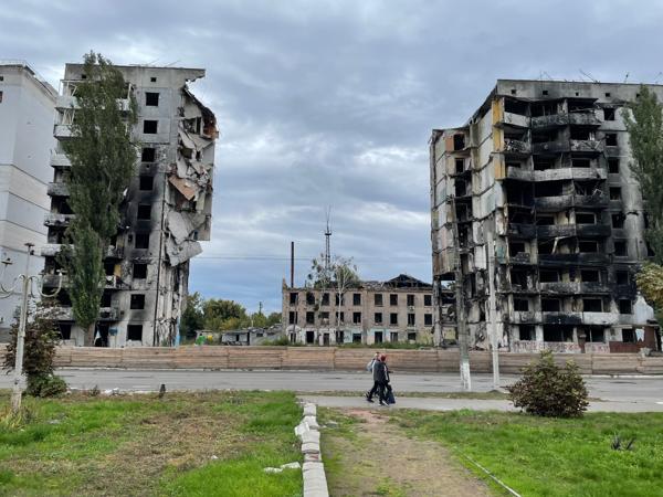Ukraina har opplevd voldsomme ødeleggelser. Allerede jobbes det med å gjenoppbygge landet bedre enn før. Foto: Andreas Løvstad Tranøy / Norsk-ukrainsk handelskammer
