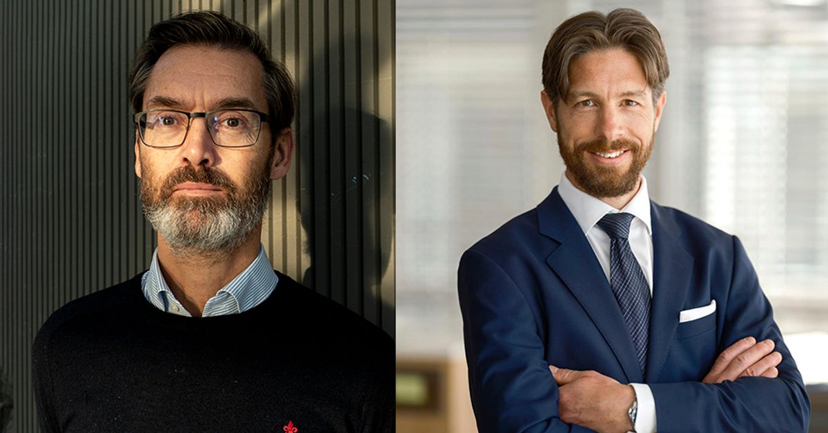 Nicolas Neumann, Multiconsult (t.v.) og Knut Anders Sannes, CMS Kluge Advokatfirma.