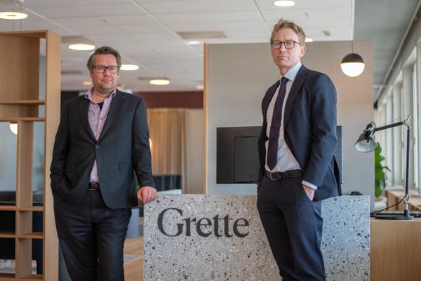 Leder for EU- og EØS-teamet Odd Stemsrud (til venstre) og leder for arbeidslivsavdelingen Thorkil H. Aschehoug i Advokatfirmaet Grette.