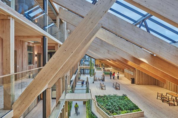Lindesberg hälsocentrum. Foto: White arkitekter og Lindman Photography AB