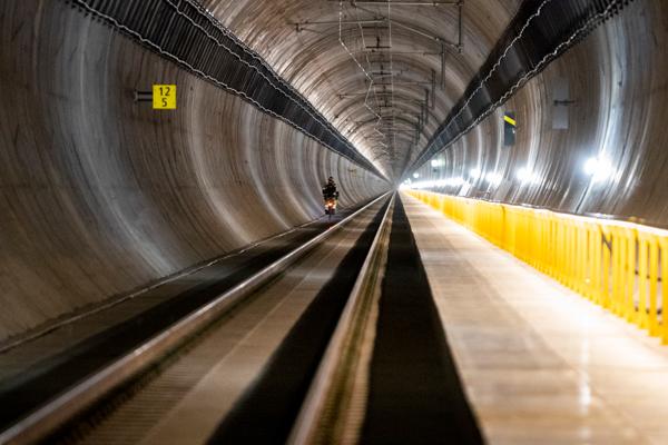 Blixtunnelen på Follobanen. Illustrasjonsfoto: Terje Pedersen / NTB