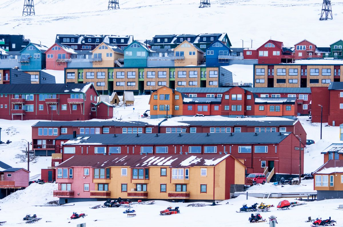 Longyearbyen på Svalbard. Illustrasjonsfoto: Ole Berg-Rusten / NTB