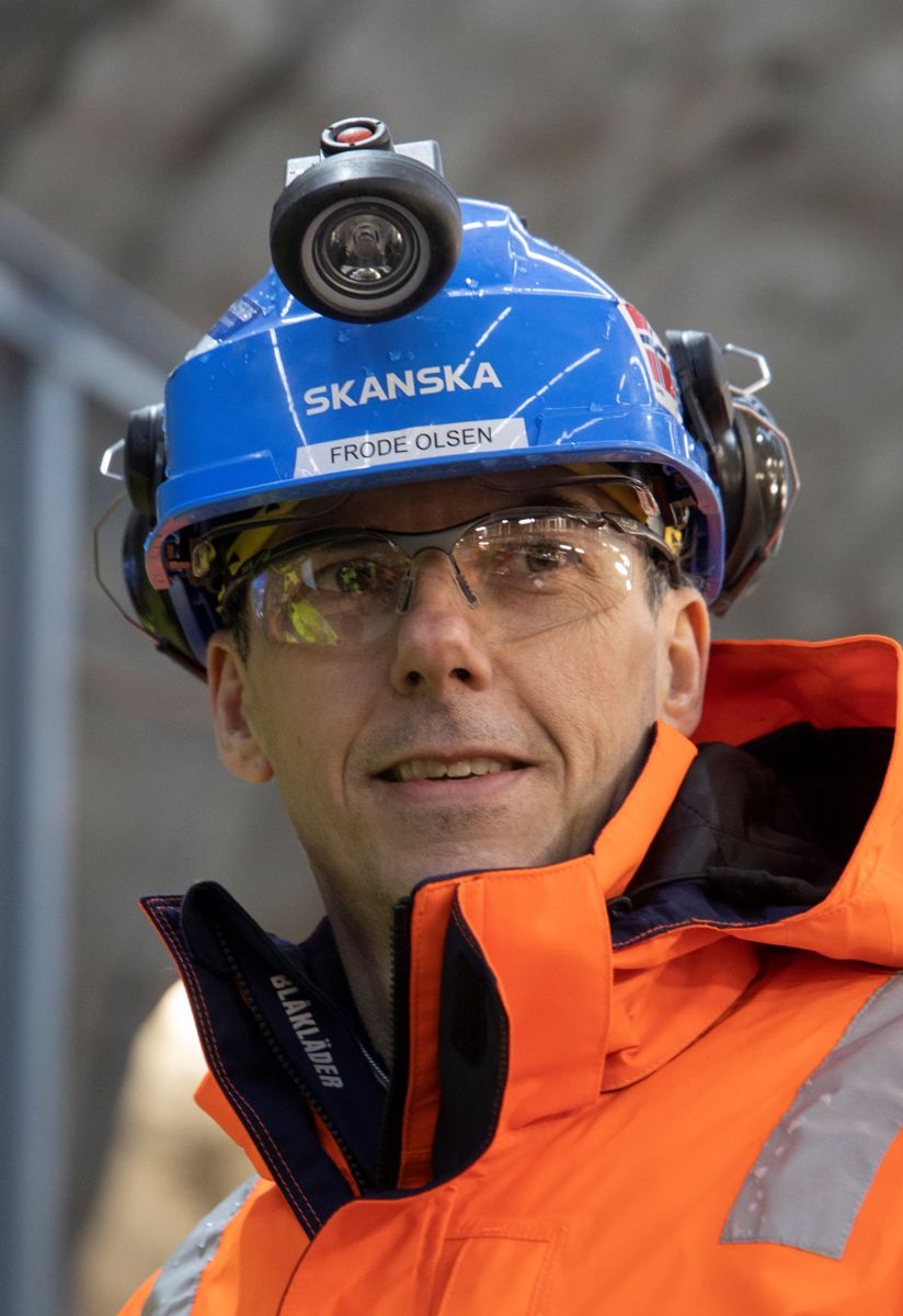 Prosjektdirektør i Skanska Norge, Frode Tryti Olsen. Foto: Sturlason