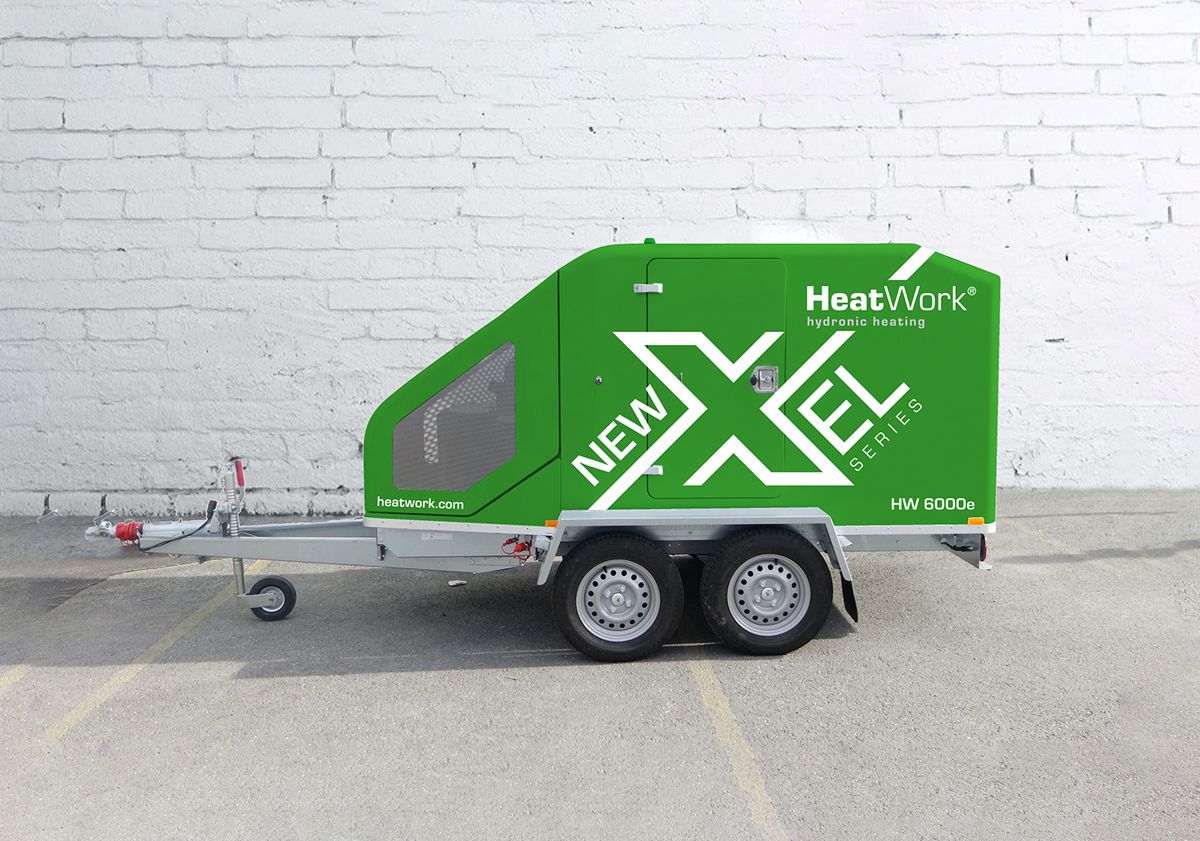 Med denne modellen maskinen lanserer også HeatWork sin nye X-EL serie. Foto: HeatWork