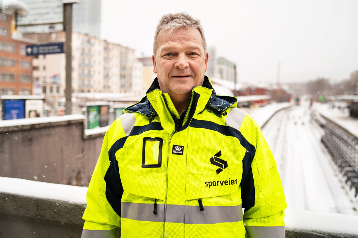 Prosjektleder for Diakonhjemmet Arnt Jørstad. Foto: Sporveien