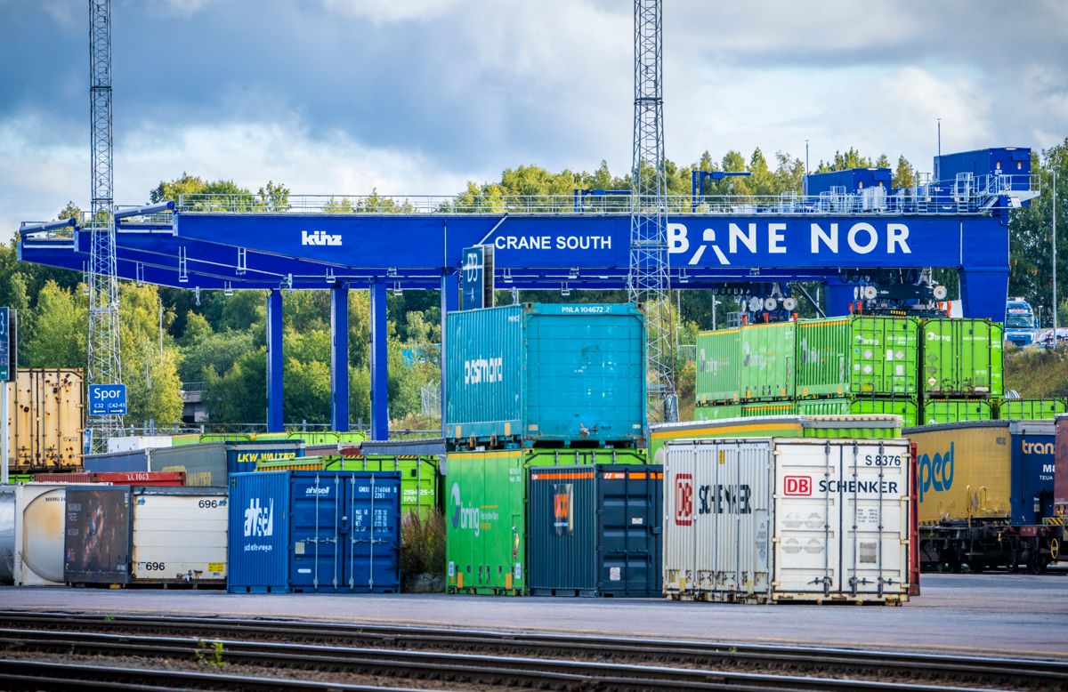 Totalt økte norsk godstrafikk 2 prosent. Illustrasjonsfoto: Ole Berg-Rusten / NTB