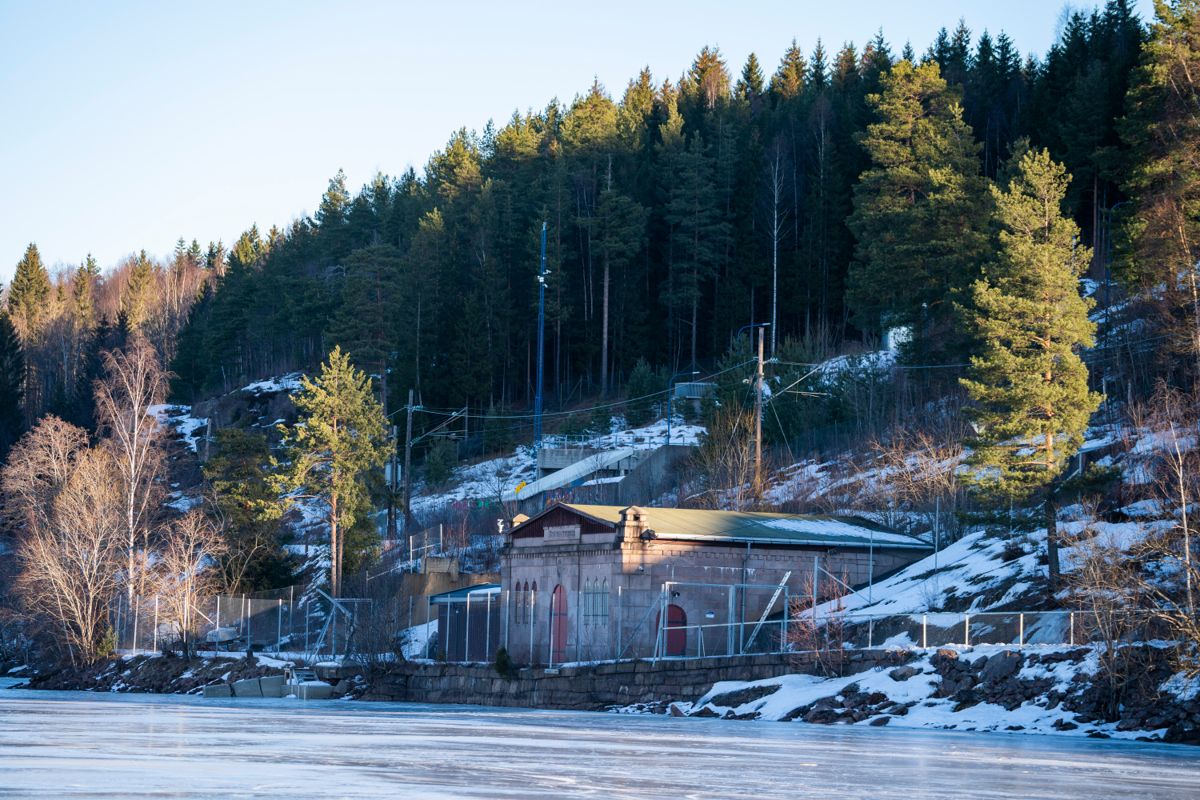 Maridalsvannet er Oslos viktigste drikkevannskilde. Vannet renses i Oset vannrenseanlegg like ved utløpet. Illustrasjonsfoto: Håkon Mosvold Larsen / NTB