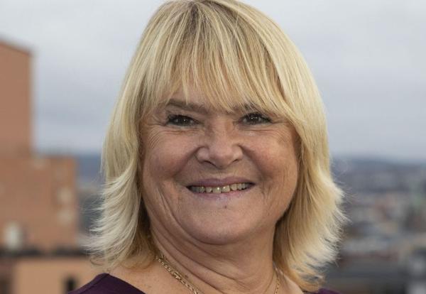 Forbundsleder i Norsk Jernbaneforbund, Jane B. Sæthre. Foto: NJF