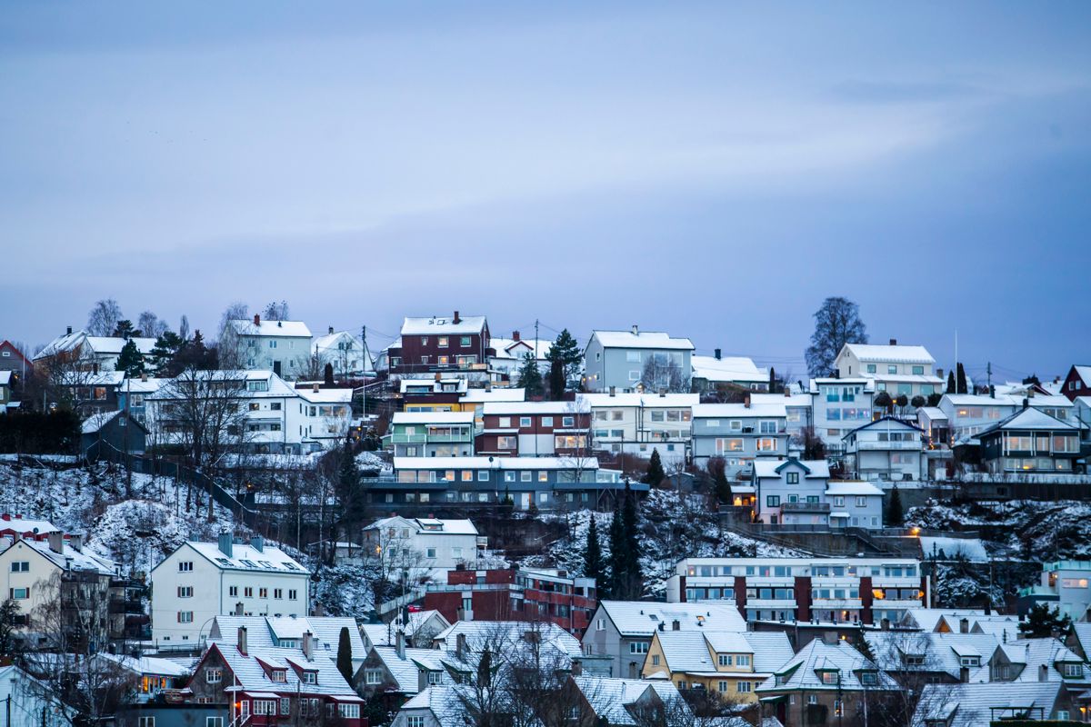 Byrådet i Oslo er kritisk til at kommunene ikke skal ha bunnfradrag når de krever inn eiendomsskatt, slik det regjeringsoppnevnte skatteutvalget har foreslått. Foto: Håkon Mosvold Larsen / NTB