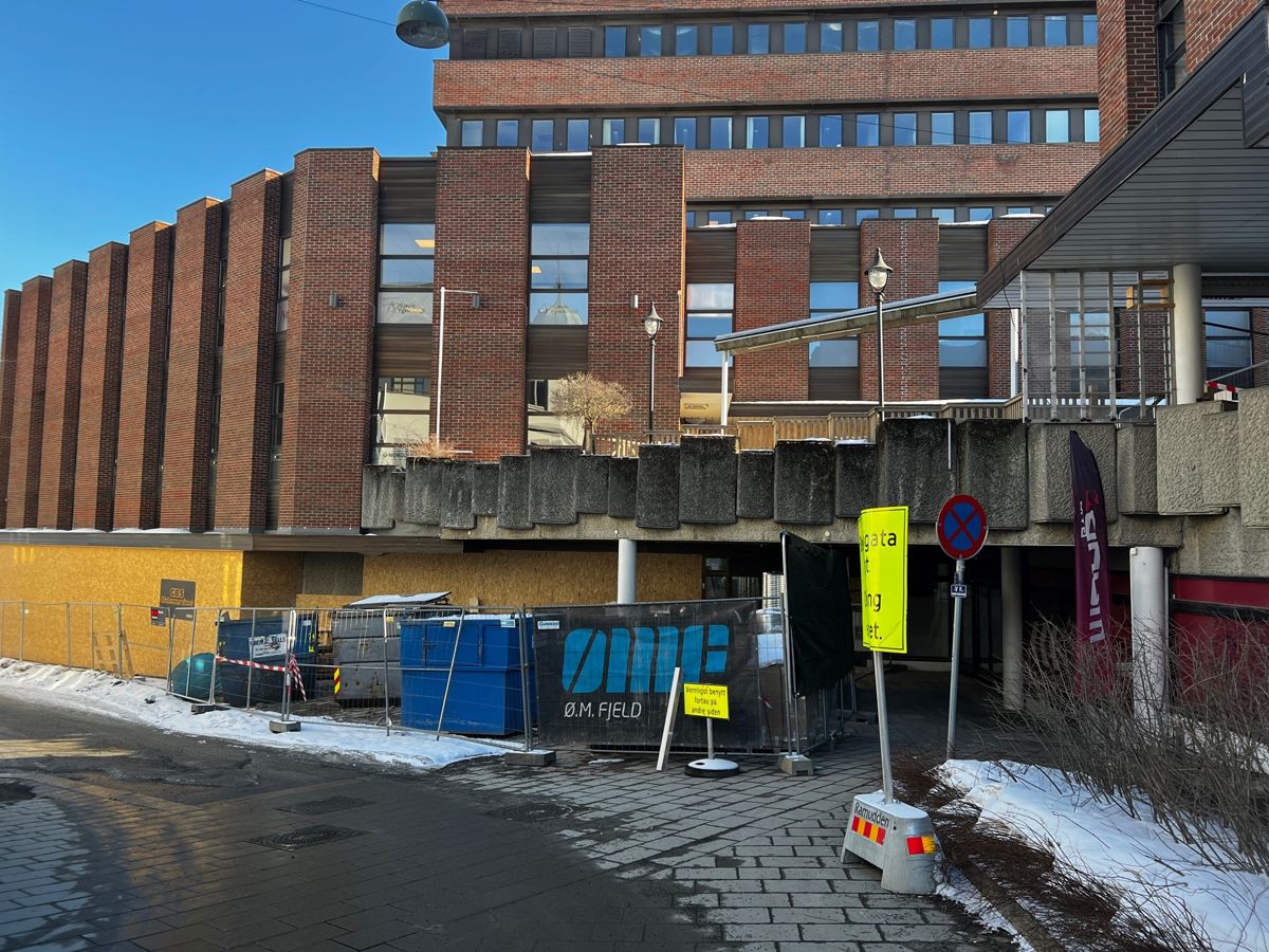 ØMF Hamar har startet rehabiliteringen av 2.000 kvadratmeter i Storgata 10 i Gjøvik sentrum.