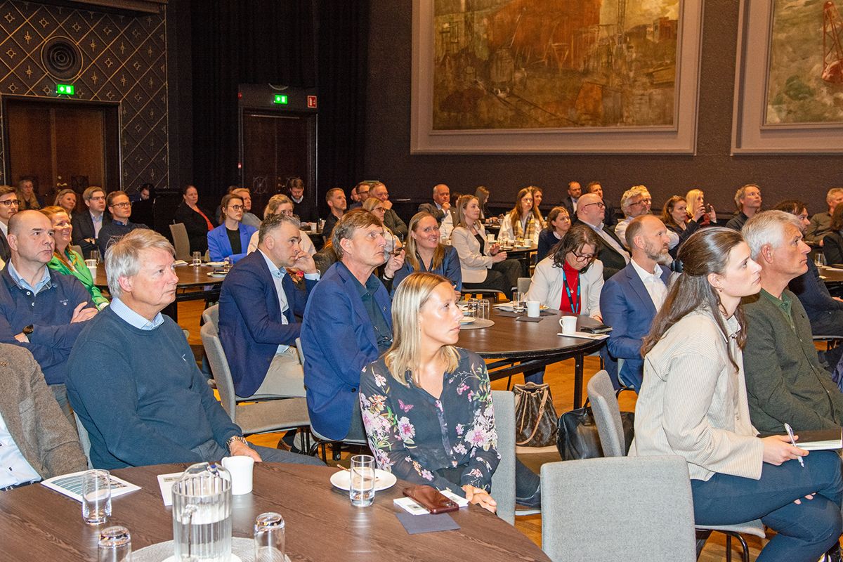 Nesten 150 deltakere var med på Entreprisedagen i Bergen 27. april.