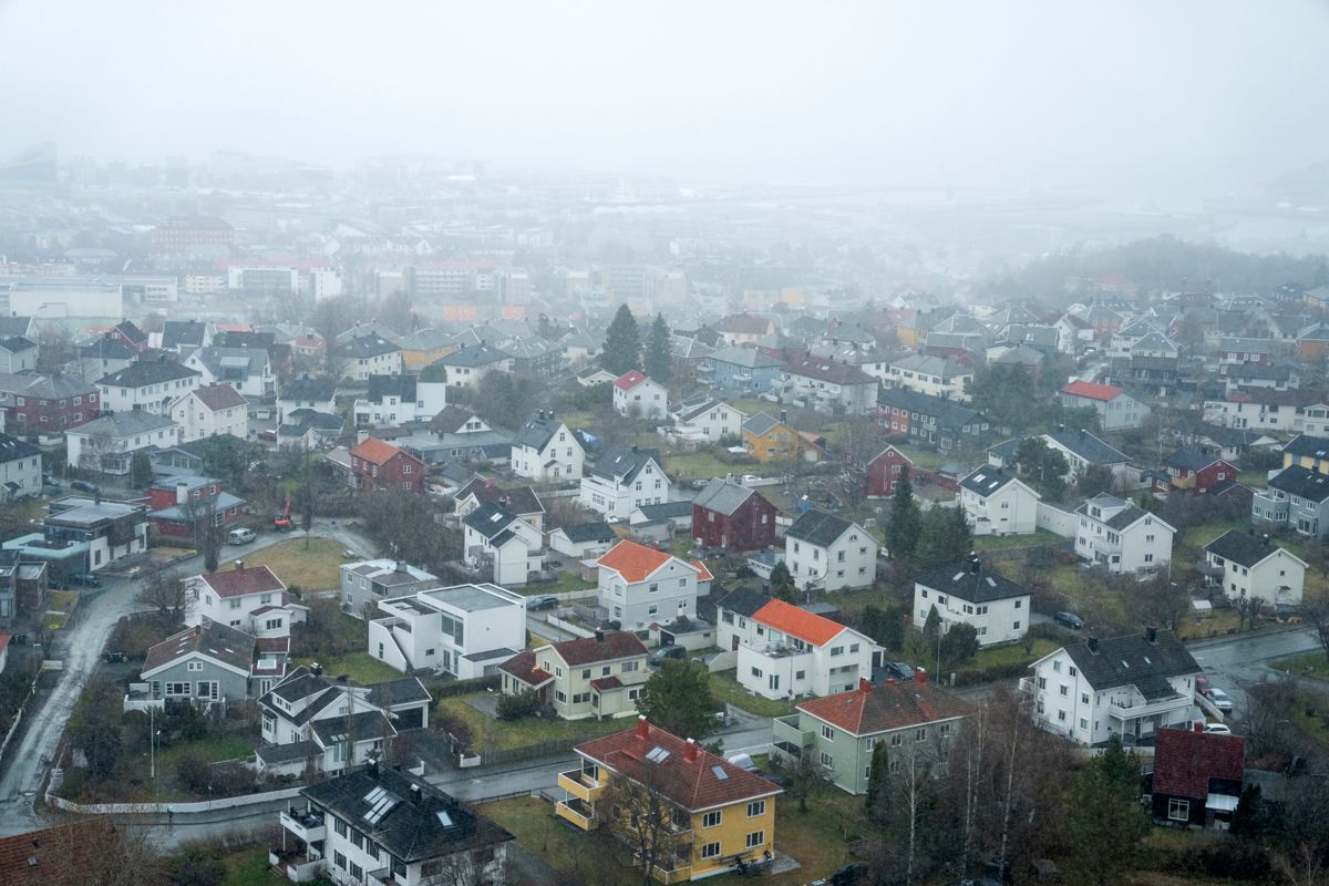Hittil i år har boligprisene i Trondheim steget med 5,2 prosent, godt under de andre storbyene i landet. Foto: Javad Parsa / NTB
