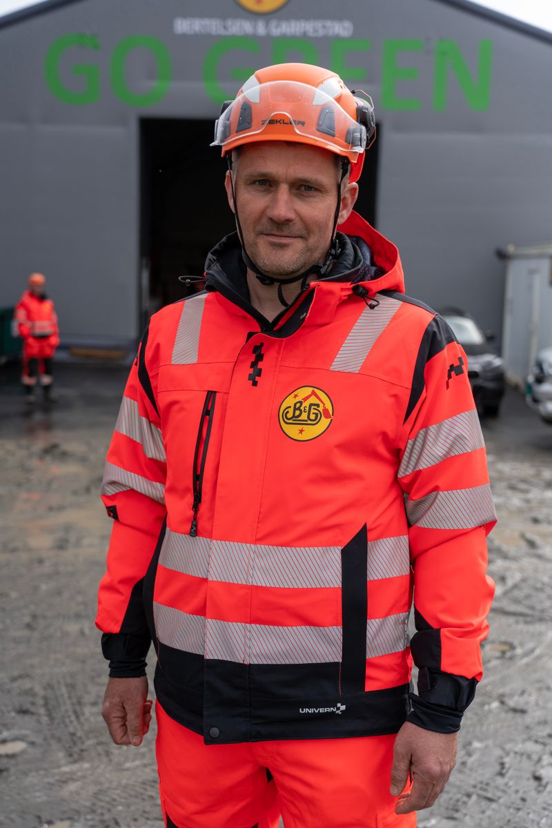 Prosjektleder Oddvar Hamre i Bertelsen & Garpestad. Foto: Jan Arne Austad / Echo Media