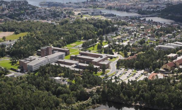 Det planlegges et nybygg i 3. etasjer på totalt ca. 3.000 kvadratmeter på Universitetet i Agders Campus i Kristiansand.