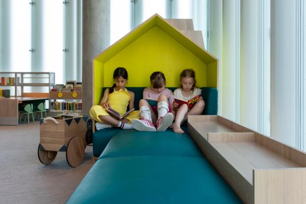 Oslo kommune varsler forstsatt satsing på nye bibliotek. Foto: Erik Thallaug