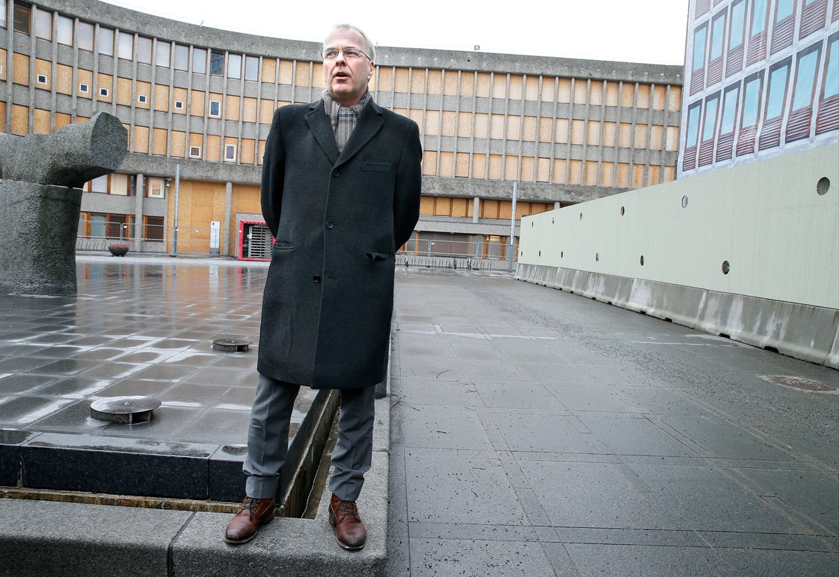 Bjørne Grimsrud mener klima må sitte i førersetet i samferdselspolitikken. Foto: Terje Pedersen / NTB