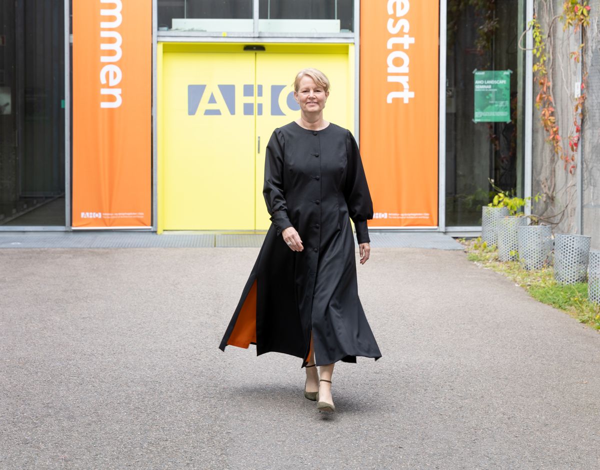 Irene Alma Lønne, rektor ved Arkitektur- og designhøgskolen i Oslo, mener at kompetansen til arkitektstudentene vil være etterspurt også i framtida. Foto: Arkitektur- og designhøgskolen i Oslo